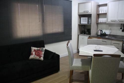 Dapur atau dapur kecil di Apartamento Erthal
