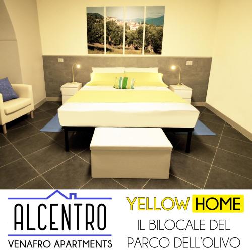 Katil atau katil-katil dalam bilik di ALCENTRO Yellow Home