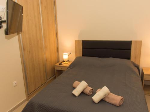 Postel nebo postele na pokoji v ubytování Central Luxury Studio 2