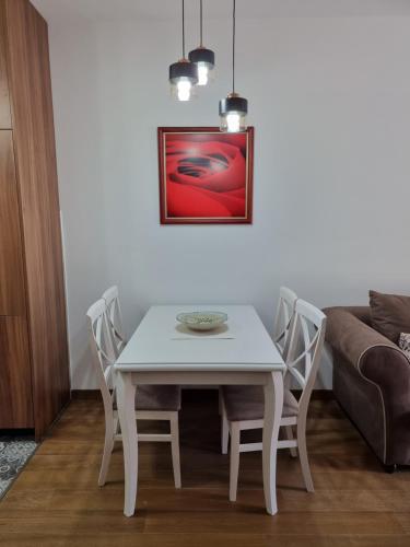 Zona de estar de Fantastic new centre apartment