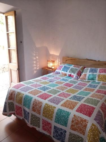 Cabaña hostal Emaにあるベッド