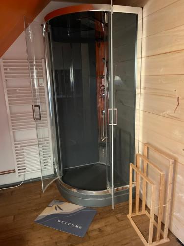 Kúpeľňa v ubytovaní La ferme de la truffe chambres d hôtes