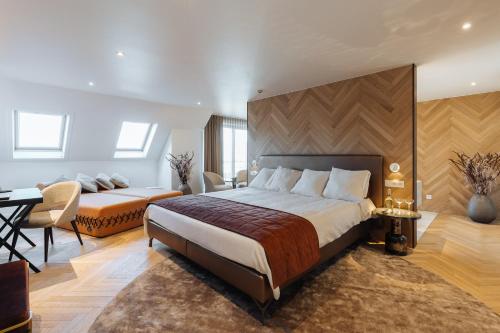 Postel nebo postele na pokoji v ubytování Cosmopolite Hotel Nieuwpoort-Bad