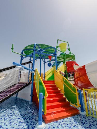 a set of stairs on a cruise ship at Wyndham Garden Lara in Lara