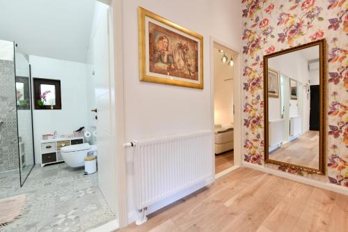 Kúpeľňa v ubytovaní Villa Diva Grabovčeva