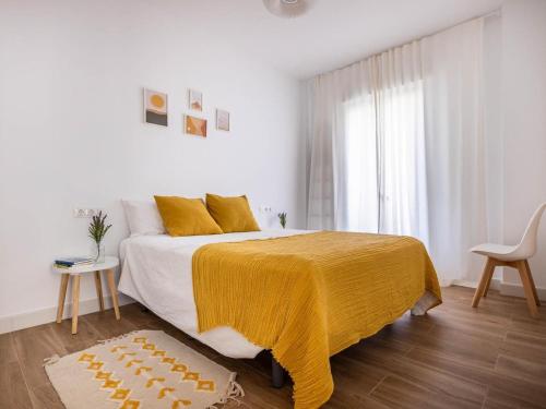 Posteľ alebo postele v izbe v ubytovaní Gran plaza home - Vacacional Sevilla