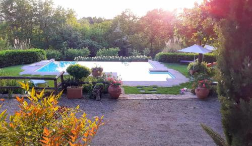 Tuscany Florence Hills stone house private Pool