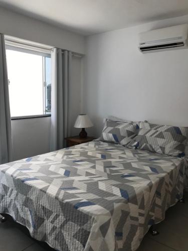 Suítes da Fátima房間的床