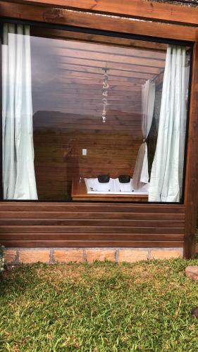 Jardin de l'établissement Chalé Recanto Verde dos Canyons