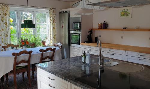 Dapur atau dapur kecil di Farmors Hus