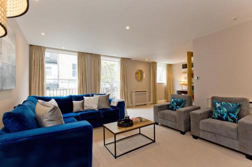 منطقة جلوس في Fabulous Mews House South Kensington