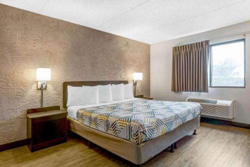 Cama o camas de una habitación en Motel 6-Elk Grove Village, IL - O'Hare