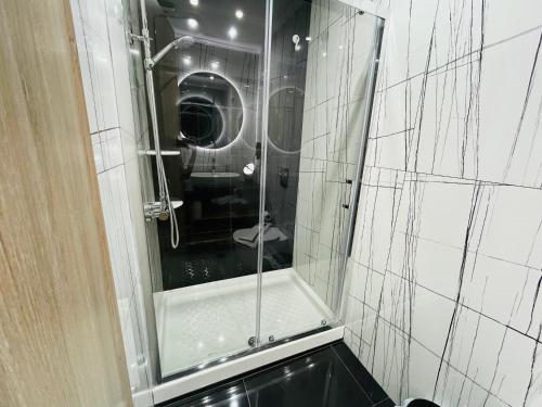 Koupelna v ubytování XENIOS SUITES