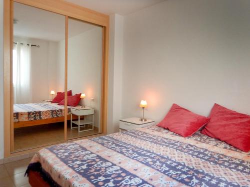 Posteľ alebo postele v izbe v ubytovaní Penthouse Alcalá 2