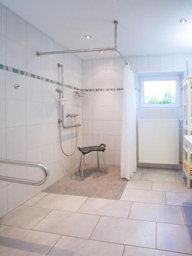 Koupelna v ubytování Ferienwohnung Zum Deichgrafen