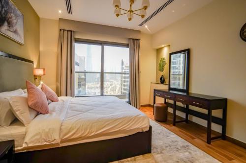 Luton Vacation Homes – Elite Downtown Residence, Burj Khalifa View Dubai – 19AB01
