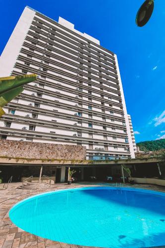 Kolam renang di atau dekat dengan Ferraretto Guarujá Hotel & Spa