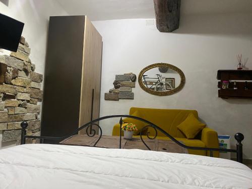 Posteľ alebo postele v izbe v ubytovaní Maya house