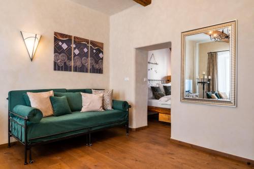 Posezení v ubytování Boutique hotel Soukeníkův dům