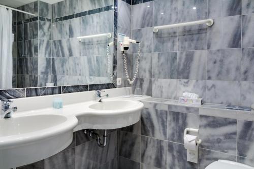 Ванная комната в Seehotel Luisenhof