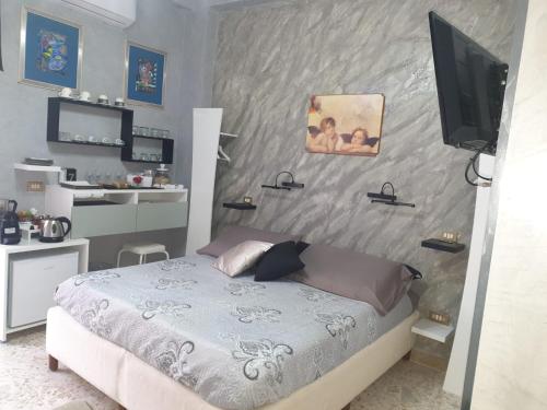 Kuchyňa alebo kuchynka v ubytovaní Lussuoso B&B