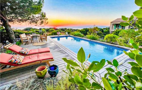 Stunning Home In Lumio With Outdoor Swimming Pool, 2 Bedrooms And Private Swimming Pool