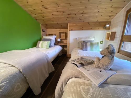 Bel duplex à Chamonix avec poêle à bois, WiFi, parking