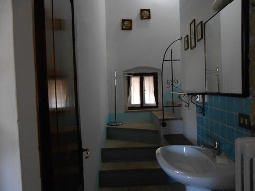 Phòng tắm tại Agriturismo L' Agresto