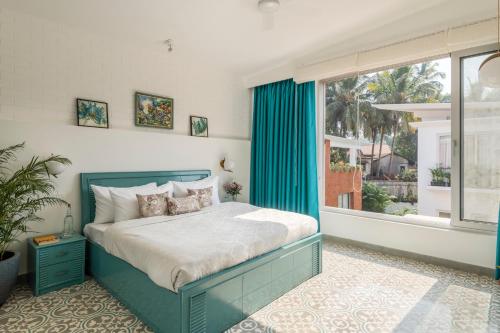 La Orilla Estate tesisinde bir odada yatak veya yataklar
