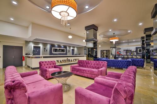 Χώρος καθιστικού στο Nashira City Resort Hotel