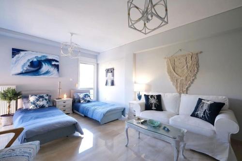 Posedenie v ubytovaní Beach luxe in Glyfada, Athens riviera by GHH