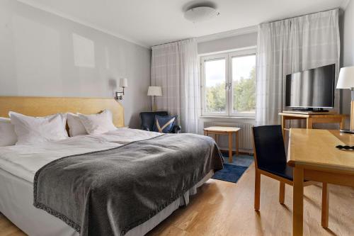 En eller flere senge i et værelse på Landvetter Airport Hotel, Best Western Premier Collection