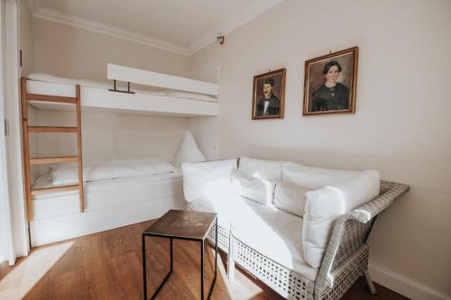 Ένα ή περισσότερα κρεβάτια σε δωμάτιο στο Boutique Hotel am Rathaus - Reblaus