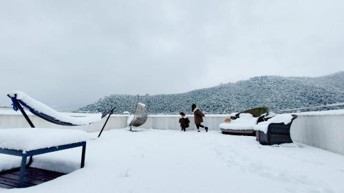 Το Moganshan Naicang Boutique Hotel τον χειμώνα