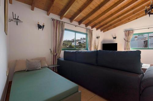 Χώρος καθιστικού στο Apartamento Tily
