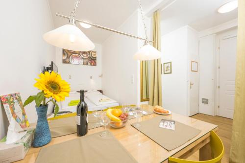 Posezení v ubytování Appartements Ferchergasse