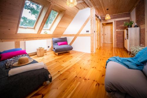 Ruang duduk di Siedlisko pod Krukiem - Dom Gościnny