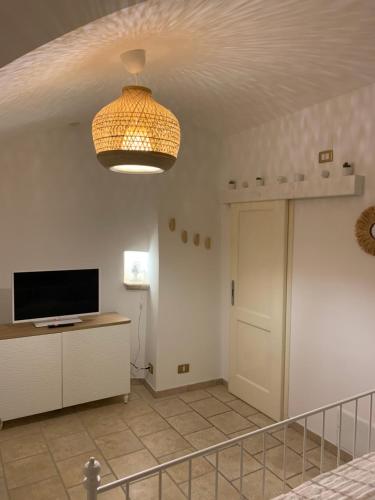 Impressioni in Valle D’Itriaにあるテレビまたはエンターテインメントセンター