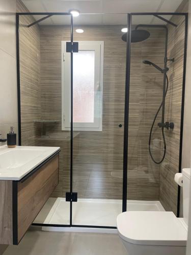 Bilik mandi di Apartamento Isabella suite