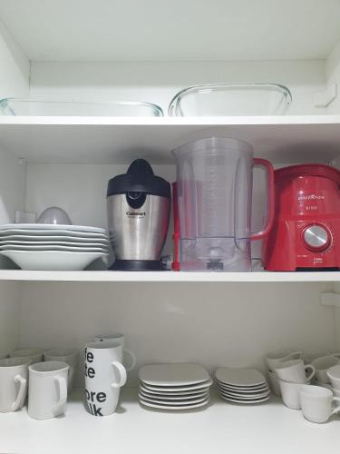 Una cocina o zona de cocina en APÊ DOS ANJOS - Rio de Janeiro Arraial do Cabo