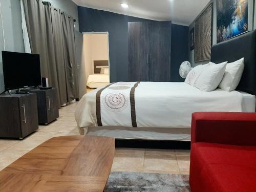 Televisyen dan/atau pusat hiburan di STORGE LODGE AND EVENTS VENUE
