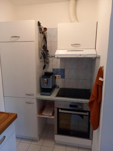 Küche/Küchenzeile in der Unterkunft Haus Auebach