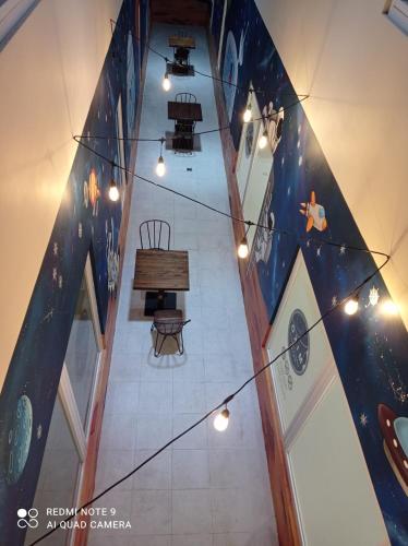 Ruang duduk di Miko Rooms & Capsules hotel