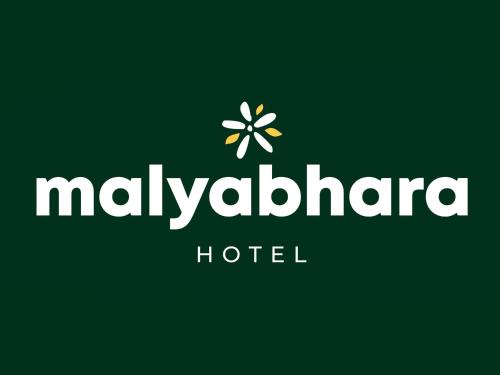 a logo for a malvhoda hotel at Malyabhara Hotel - formerly Ibis Malioboro in Yogyakarta