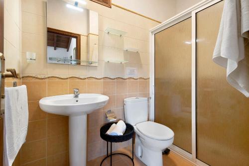 Ένα μπάνιο στο Apartamento Tily