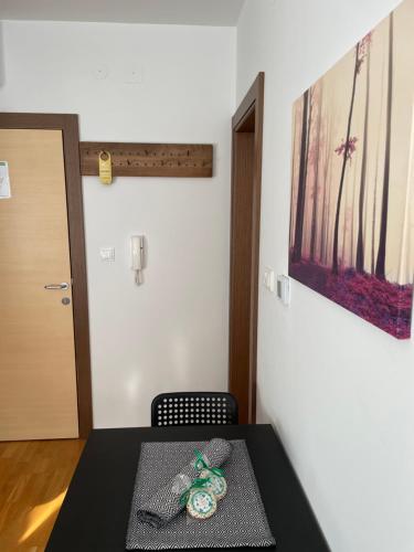 Cama o camas de una habitación en Falling Star Apartman Brzece