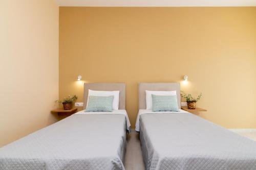 Posteľ alebo postele v izbe v ubytovaní Spartakos Luxury Villa 6