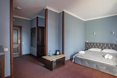Cama o camas de una habitación en Wellland Hotel