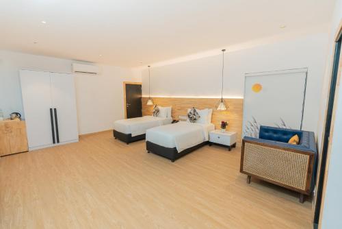 Postel nebo postele na pokoji v ubytování DARZA LUXURY RESORTs