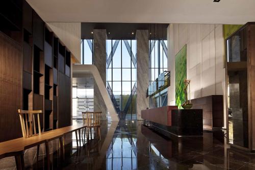 Χώρος καθιστικού στο Hotel Kapok Shenzhen Bay